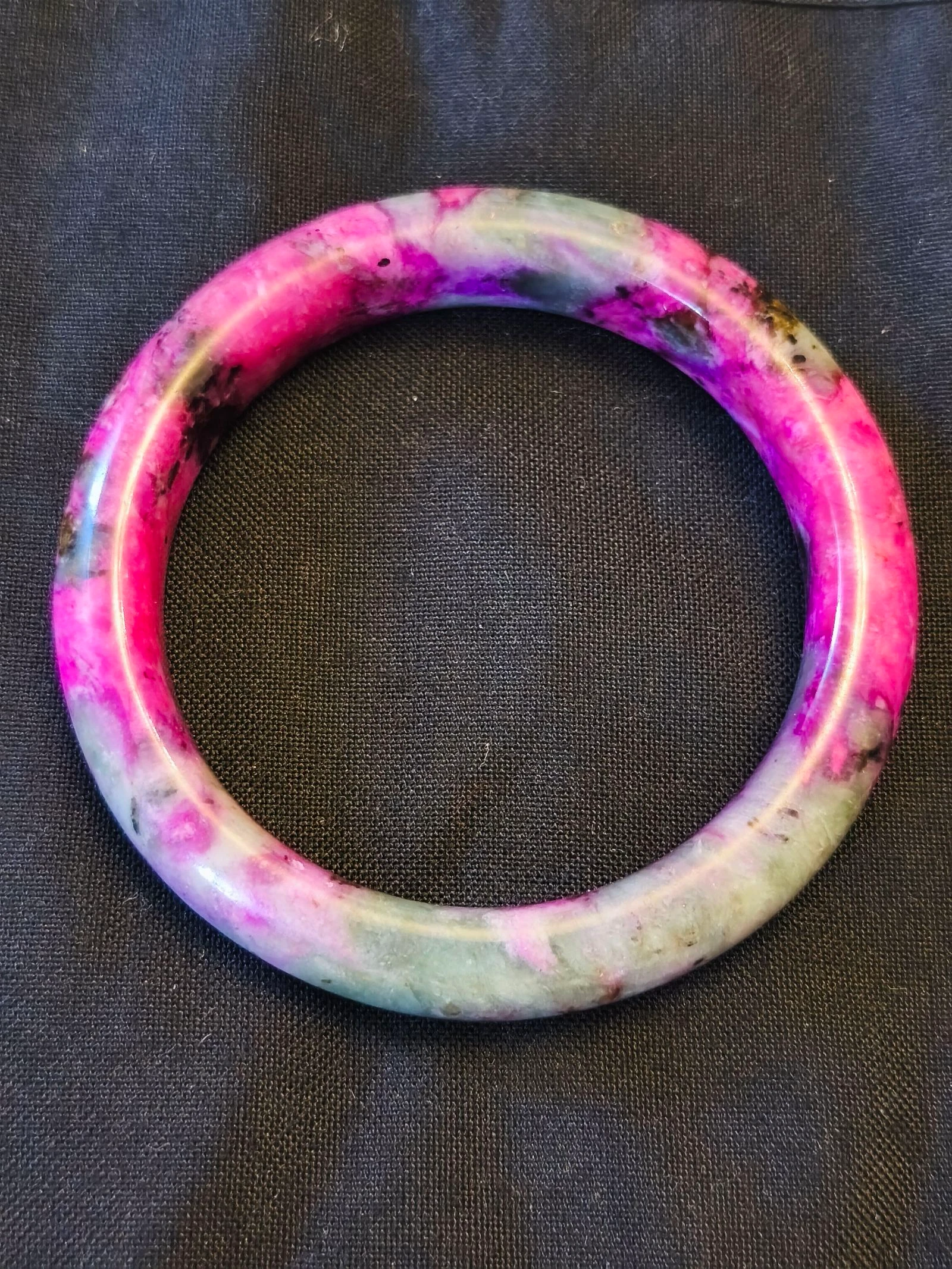 PULSEIRA DE JADE REINA VICTORIA TAMANHO MÉDIO CAñO – photo 3